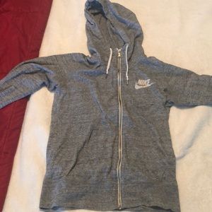 Nike hooded sweat jacket